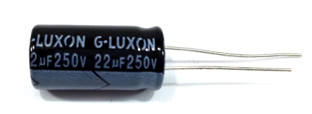 10 Capacitor Eletrolítico 22X250 22uf 250v Para Driver Cone Corneta