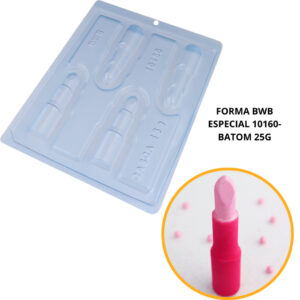 1~4 Forma bwb com silicone cod 10160 Batom 25 gramas