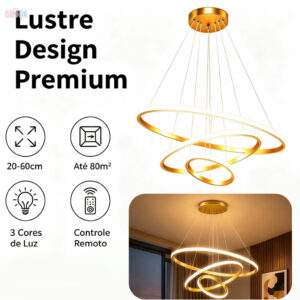 3 Cores Luminária De Teto Pendente Led Moderna Lustre para Corredor