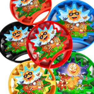 5 Pandeiro Infantil Brinquedo Musical Educativo Instrumento Para