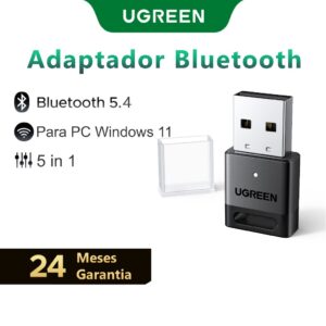 Adaptador Bluetooth Ugreen USB 5.3 Dongle Para PC Alto-Falante — Informática