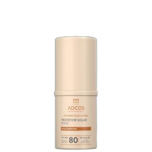 Adcos Fotoproteção Diária Stick Nude Protetor Solar Facial com Cor 17g