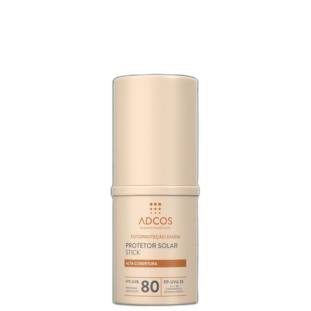 Adcos Fotoproteção Diária Stick Nude Protetor Solar Facial com Cor 17g