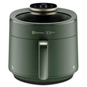 Air Fryer Electrolux por Rita Lobo 5,1L Verde Expert com Visor Linha