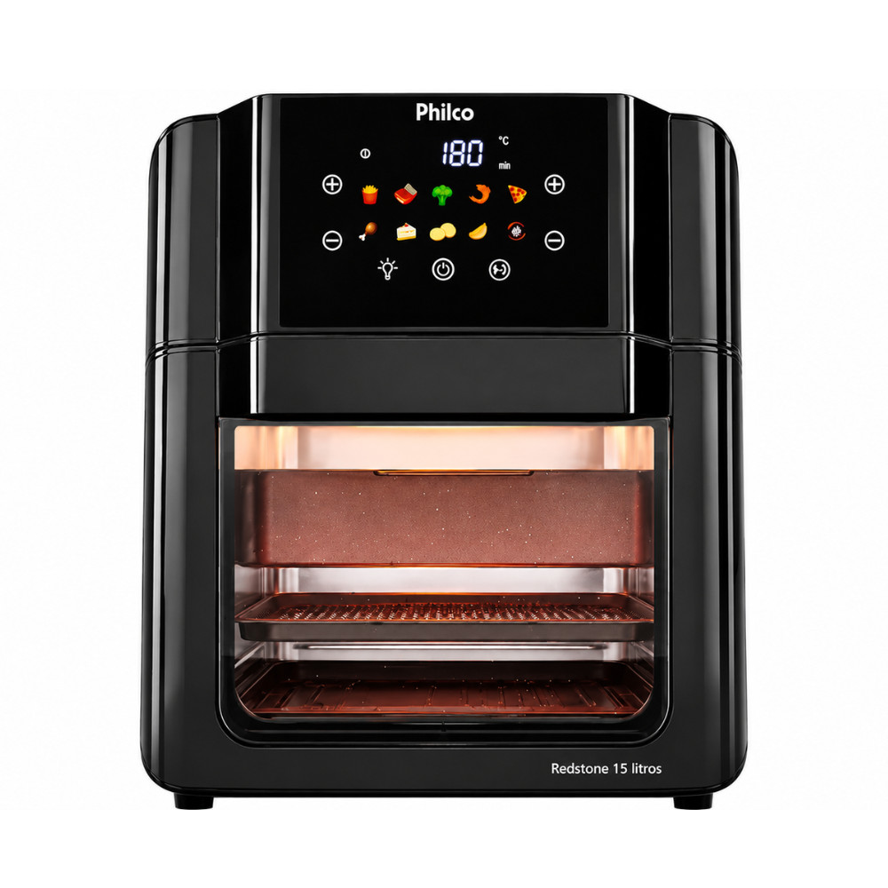 Air Fryer Fritadeira 15l 10 Funções 1900w Paf15c 220v Philco
