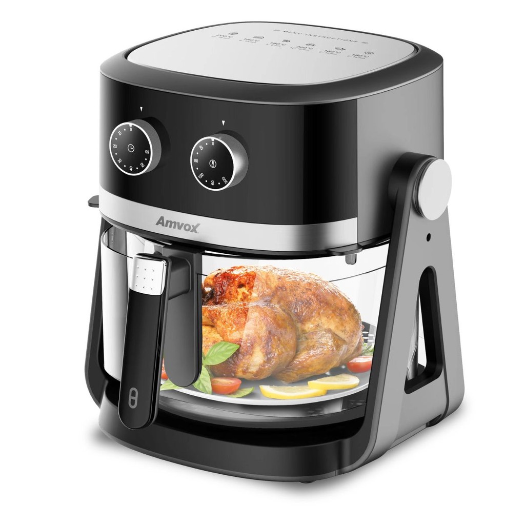 Air Fryer fritadeira elétrica Sem Óleo que vira fogão 5L Amvox Arf