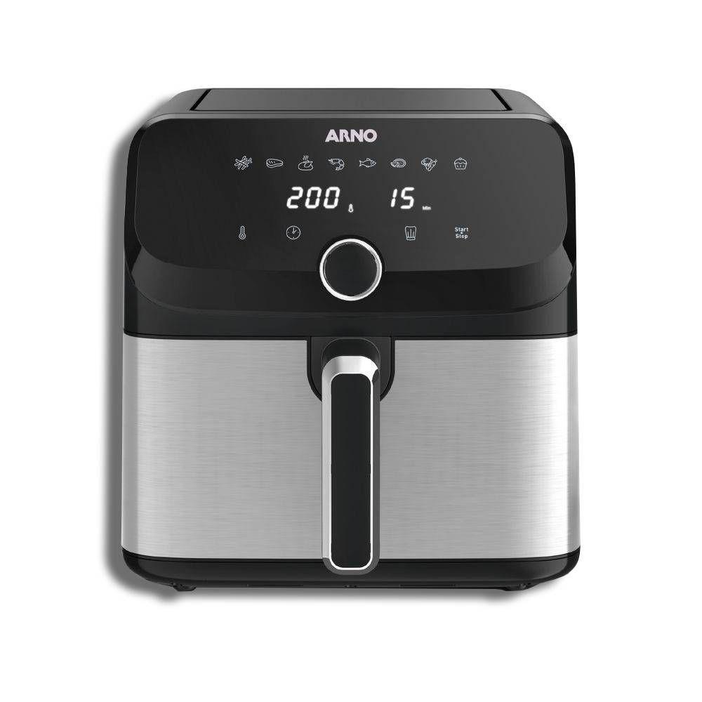 Air Fryer Mega Digital Arno AFD7 7,5L Preto Inox 1700W 127V