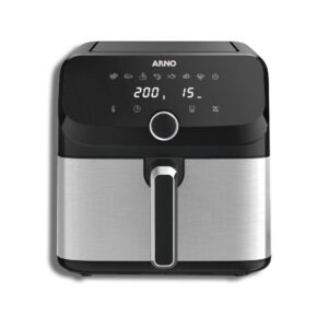 Air Fryer Mega Digital Arno AFD7 7,5L Preto Inox 1700W 220V