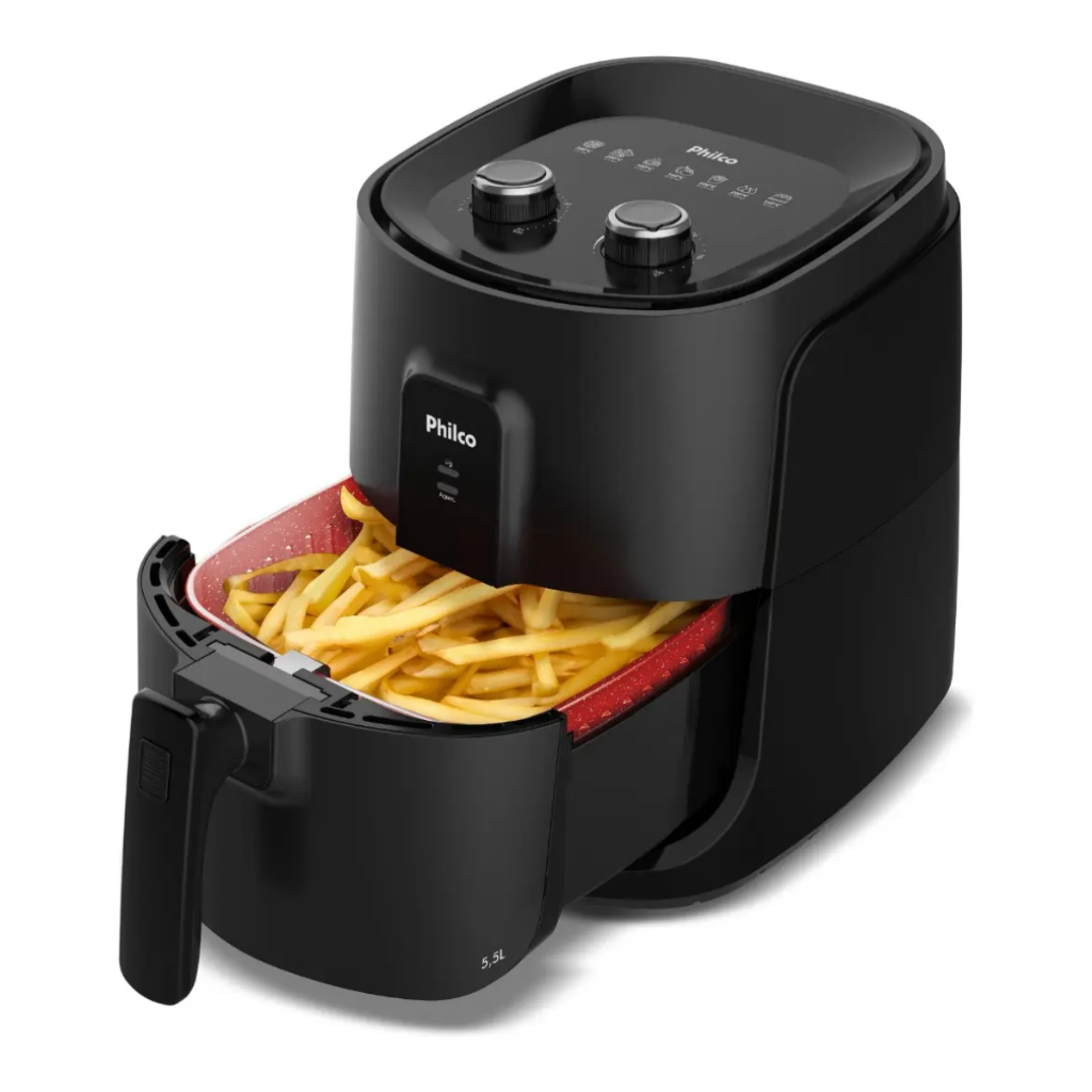 Air Fryer Philco 5,5 Litros Redstone 1500W PAF55B 127v