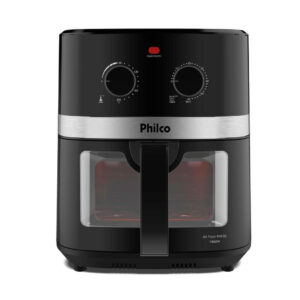 Air Fryer Philco 9L Visor Glass Redstone 1800W