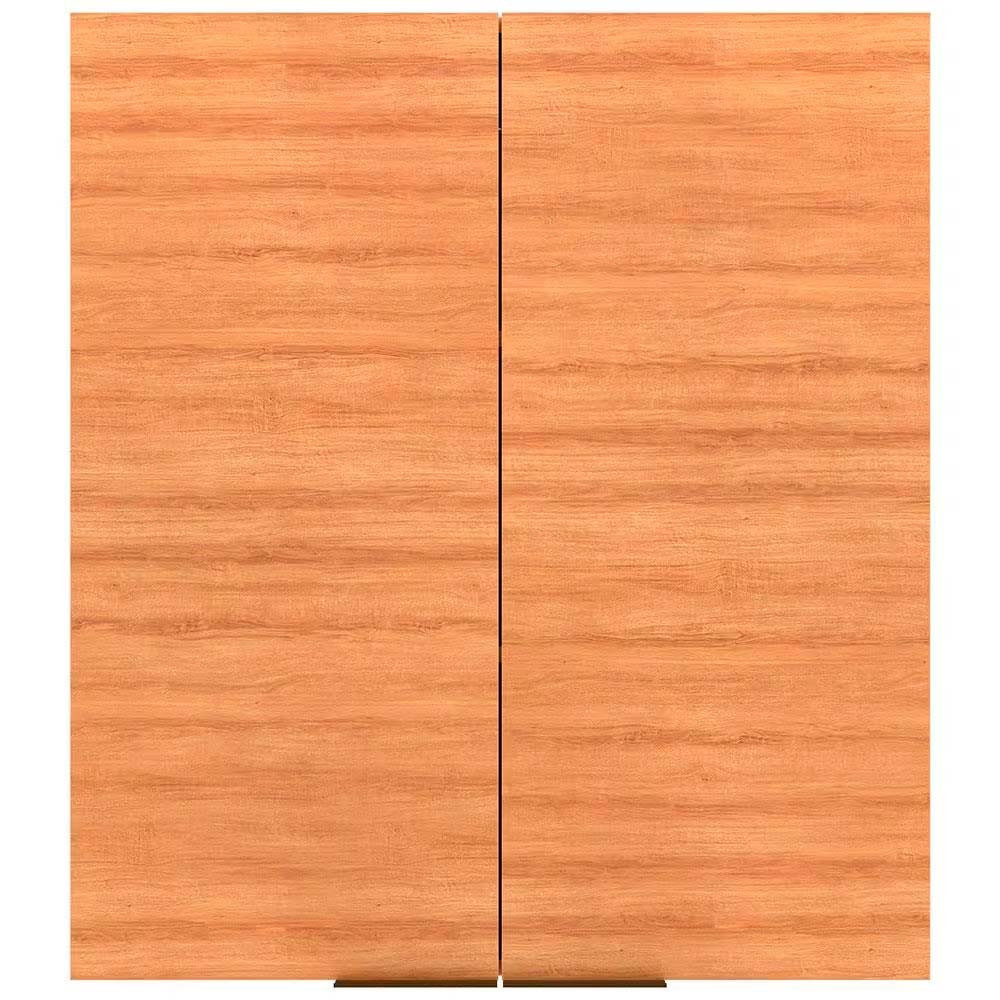 Armário Aéreo Cristal Mdp 15mm com 2 Portas e 2 Prateleiras Bartira