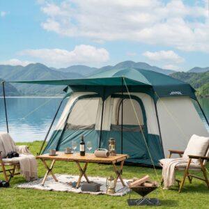 Barraca Camping 5-8 Pessoas Tenda Impermeável Família Resistente com