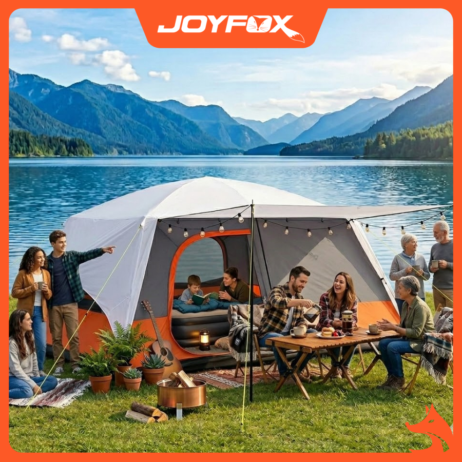 Barraca Camping adequado para pessoas Inclui capa de chuva