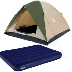 Barraca Camping Araguaia Alta Premium 5 Pessoas Colchão Casal Bel