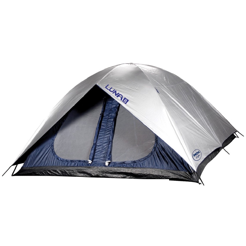 Barraca Camping Luna Para 8 Pessoas Impermeável Azul Mor