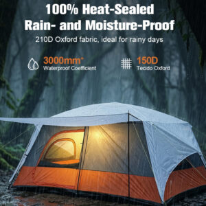 Barraca Grande Joyfox Barraca Camping Acampamento 12 -16 Pessoas