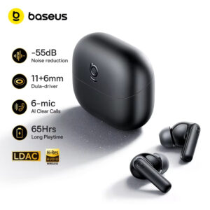 Baseus BP1 Pro ANC Fone De Ouvido Sem Fio-50dB Redução De Ruído De