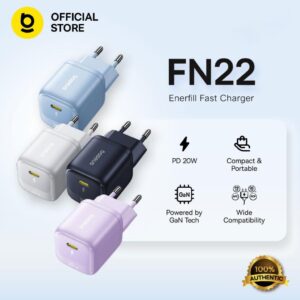 Baseus FN22 GaN5 Mini Carregador Rápido Portátil 20W 30W Para iPhone