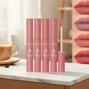 Batom Brilho Labial Matte Dragon Ranee, à prova d’água, não sai