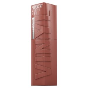 Batom Líquido Longa Duração Maybelline NY Super Stay Vinyl Ink Punchy
