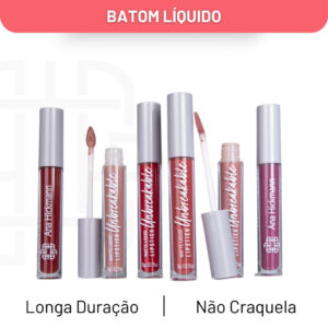 Batom Liquido Matte Unbreakable Lipstick Maquiagem Ana Hickmann