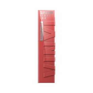 Batom Líquido Maybelline NY SuperStay Vinyl Ink Peachy 4,2ml
