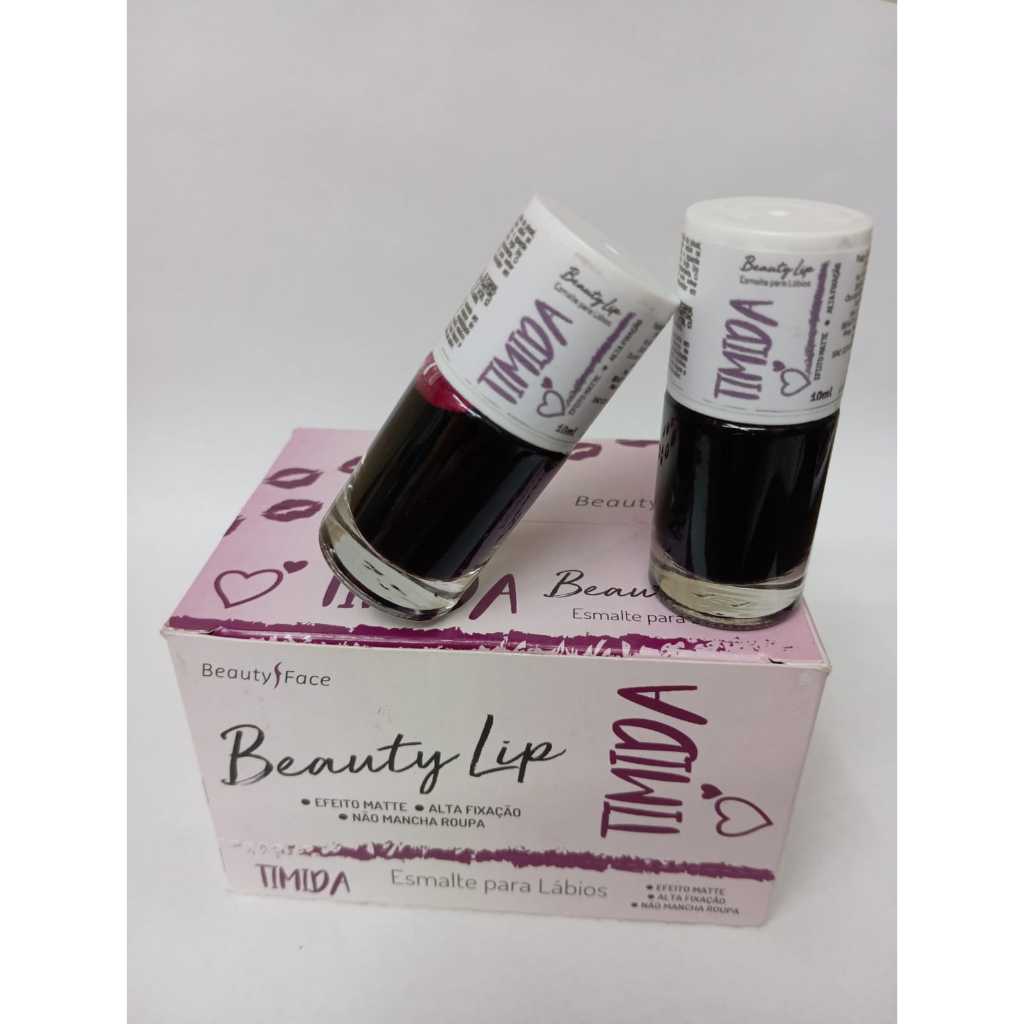 Batom Matte Brilho Labial Líquido Não Desbota De Longa Duração
