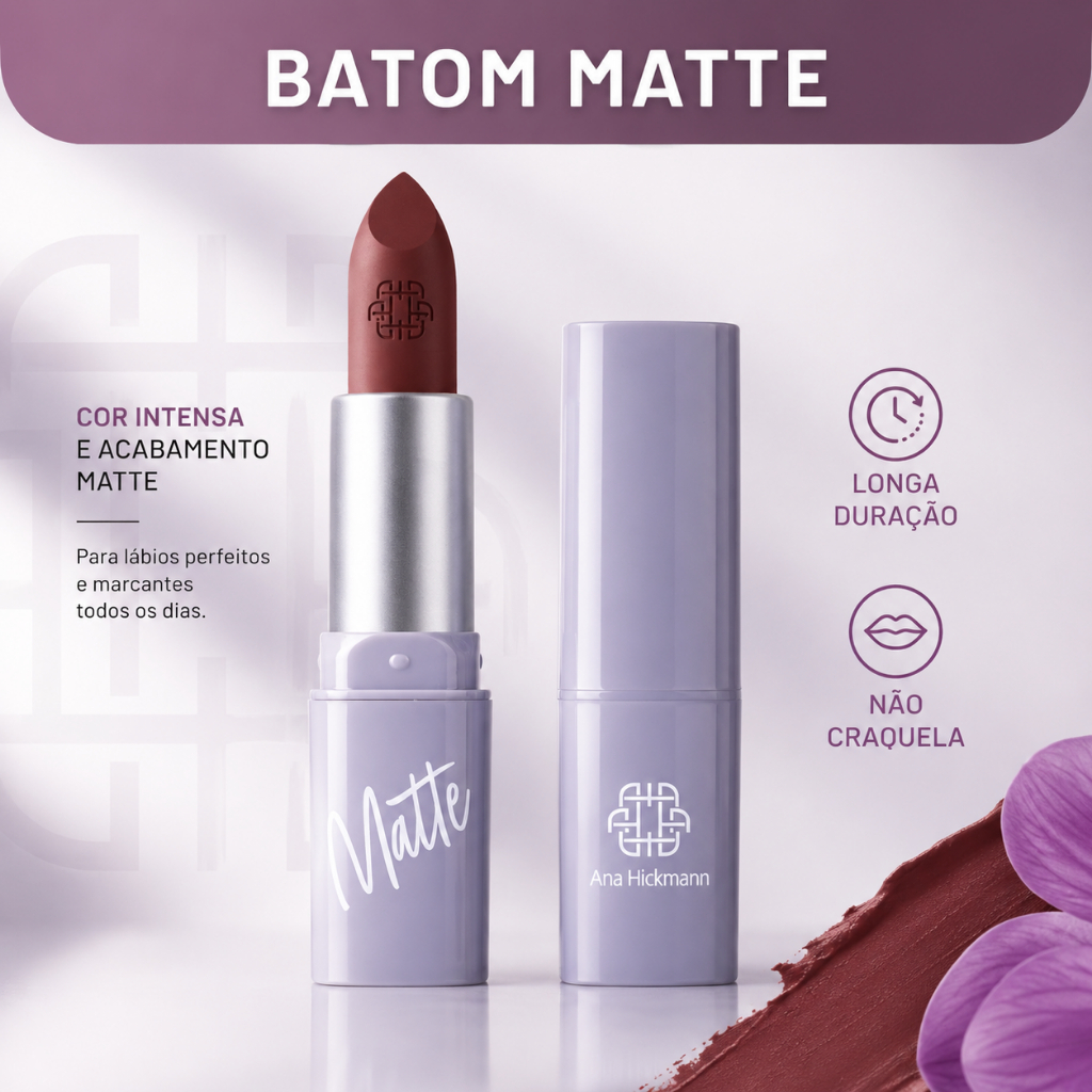 Batom Matte Jaque Lipstick Longa Duração Ana Hickmann