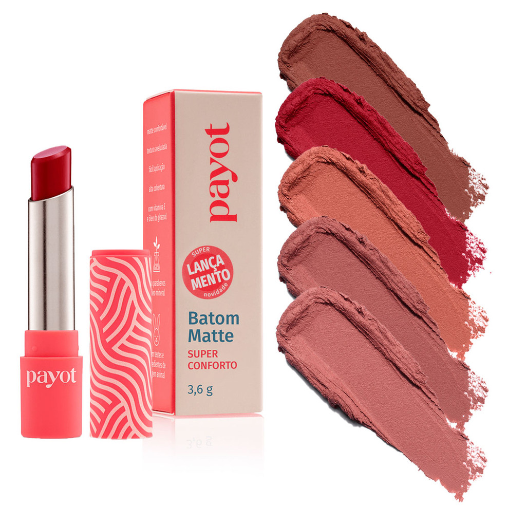 Batom Matte Super Conforto Payot 3,6g