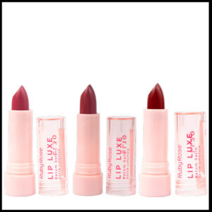 Batom Satin Bala Ruby Rose Lip Luxe