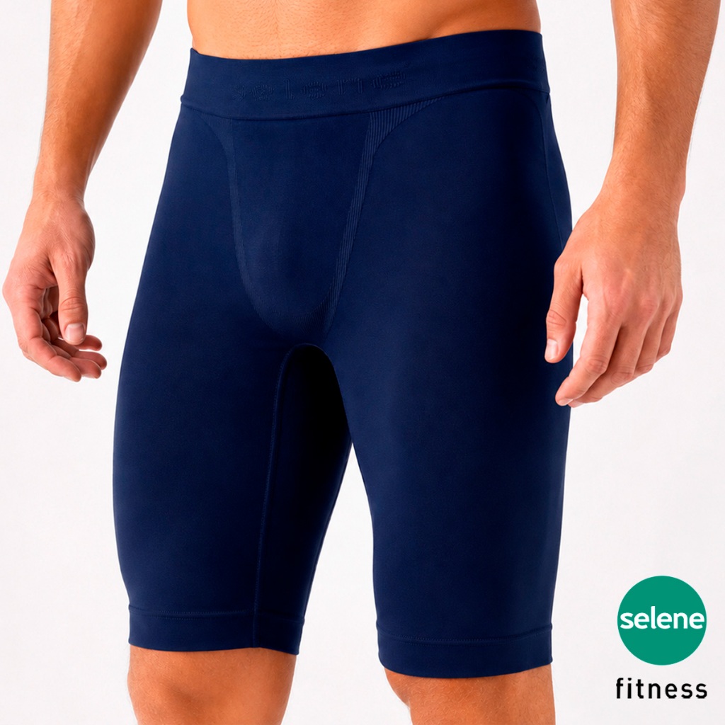 Bermuda Térmica Selene Masculina Compressão Fitness Academia