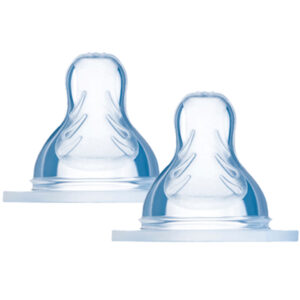 Bico de Mamadeira Mam Ortodôntico em Silicone Fluxo Extra Rápido 6+