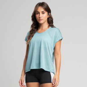 Blusa Feminina Dry Fit Fitness Academia, Musculação, Treino e Secagem