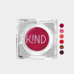 Blush Cremoso 3 em 1 Kind Beauty 5g Fps 15 Sombra Batom e Blush Cores