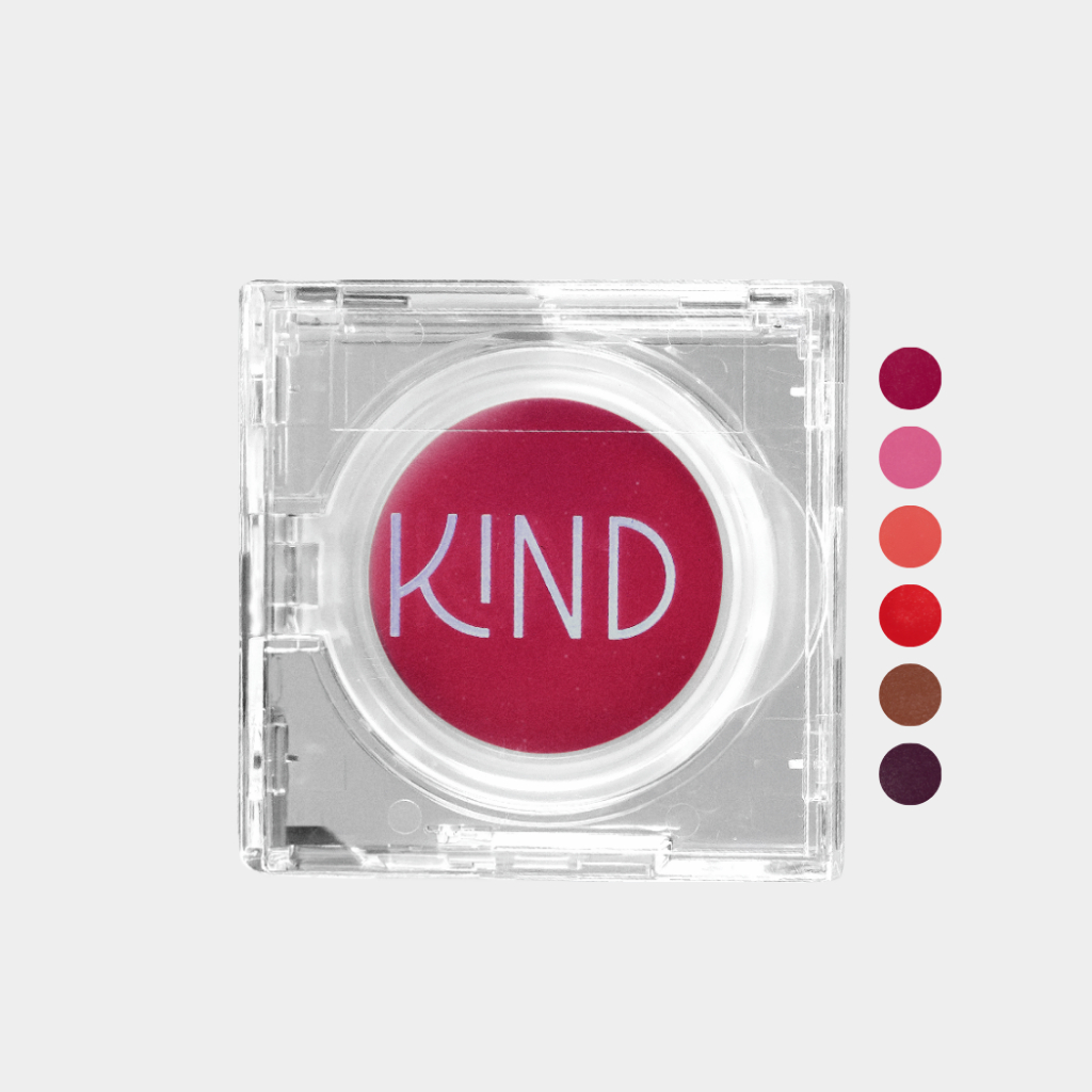 Blush Cremoso 3 em 1 Kind Beauty 5g Fps 15 Sombra Batom e Blush Cores