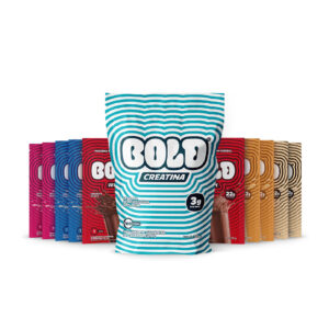 Bold Creatina 300g Kit 10 Sachês Whey 30g Sabores Variados