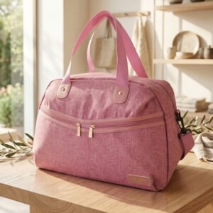 Bolsa Academia Viagem Impermeável Espaçosa Com Alça Mão e Ombro Jacki