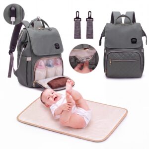 Bolsa Mochila Maternidade Lequeen Fashion Bebê Reforçada
