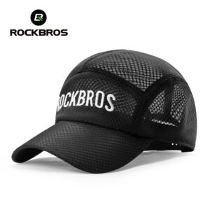 Boné De Malha Rockbros Chapéu Respirável De Secagem Rápida Sol