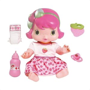 Boneca Baby Moranguinho Faz Xixi Clássica Com Acessórios 30Cm +De 3