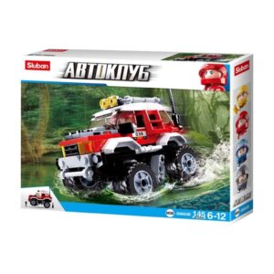 Brinquedo de Montar Carrinho Cubic Adventure Off-Road 145 Peças