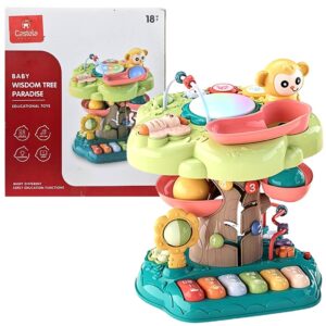 Brinquedo Divertido Arvore Eletronica Infantil Educativo Luz e som