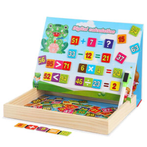 Brinquedo Educativo de Montar Coloridos Montessori Quebra Cabeça