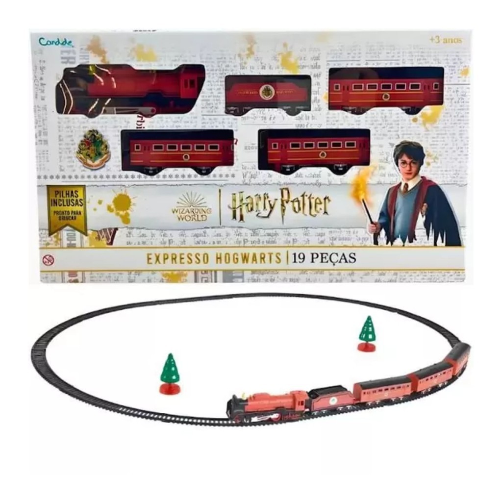 Brinquedo Ferrovia Mágica do Harry Potter Expresso de Hogwarts 19