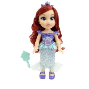 Brinquedo Infantil Boneca Princesas Articulada Ariel 38cm Multikids