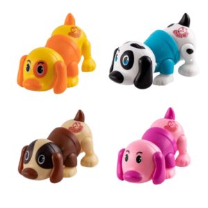 Brinquedo Infantil Mini Cachorro de Corda Sortido e Unitário Coloria