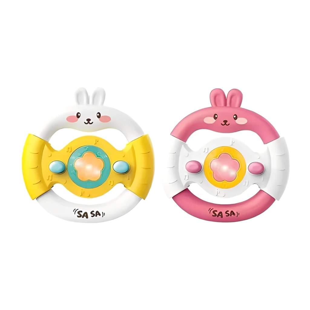 Brinquedo Infantil Volante Coelhinho com Luz e Som Sortido e Unitário — Games e Brinquedos