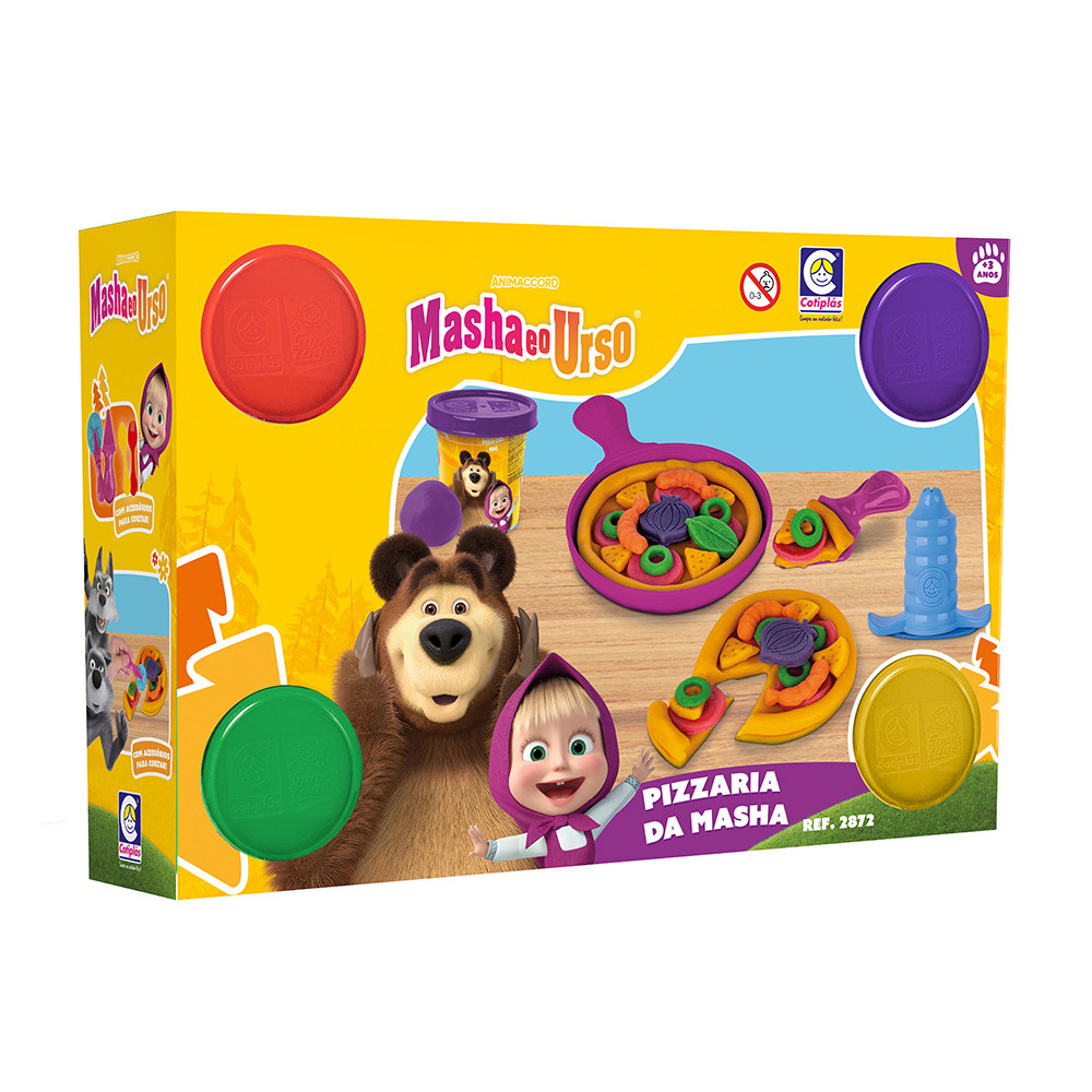 Brinquedo Masha e o Urso Pizzaria Da Masha