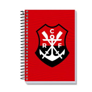 Caderno 20 Matérias Universitário 320 Fls Flamengo Capa:Remo Vermelho