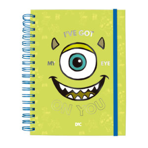 Caderno Smart Colegial 10 Matérias Monstros SA Dac